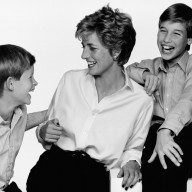 Princess Diana, Prince Harry & Prince William 1994